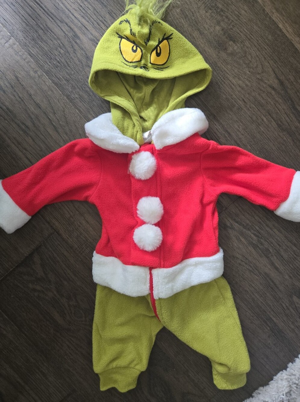 BABT Grinch-Inspired Holiday One-Piece Bodysuit